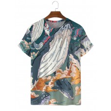 Men's Beluga Art Short Sleeve T-Shirt